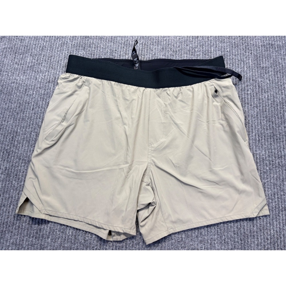 Ten Thousand Tactical Shorts Mens Medium Tan 6 Inch Inseam Training Gym TTSH006